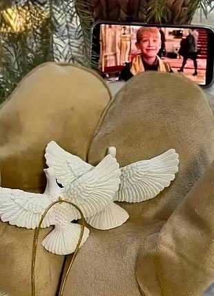Класичні підвіски «сам у дома 2» голуби 2 шт