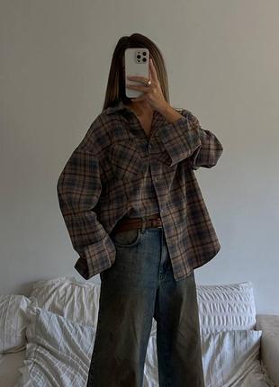 Рубашка в клетку 4