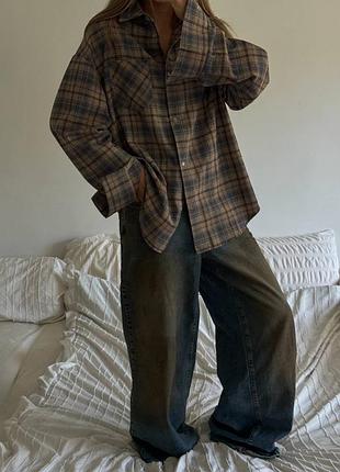 Рубашка в клетку 9