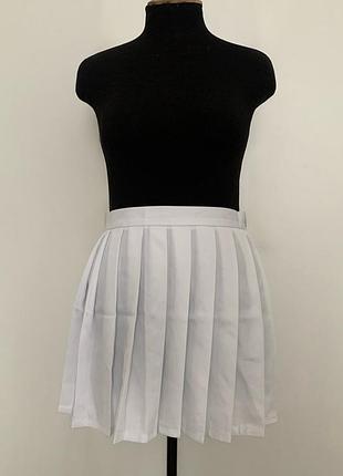 Біла спідниця-теніска