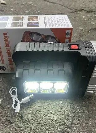 Ліхтарик usb ручний акумуляторний з функцією power bank