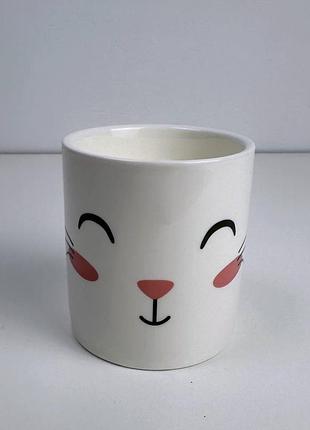 Ароматическая свеча livarno home в керамическом стакане «зайчик» (rote beeten & grünkohl)