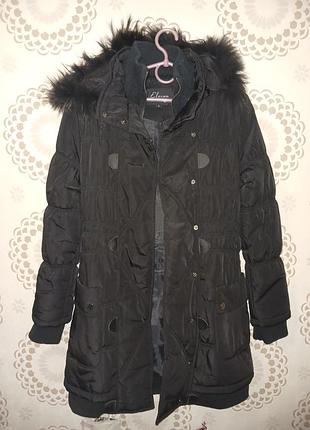 Куртка тепла дівчина  10_11 років