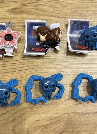 Продаж та обмін, фігурки  kinder joy stranger things, funko pop дивні дива