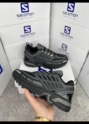 Чоловічі кросівки salomon acs pro gtx dark grey black