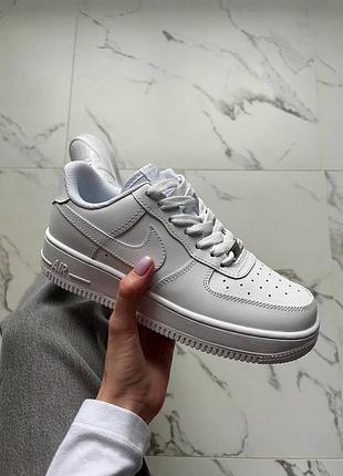Кроссовки nike air force 1 low white арт 0113