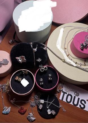 Прикраси tous срібло