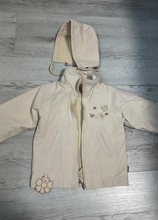 Курточка дитяча з утепленням, для дівчинки