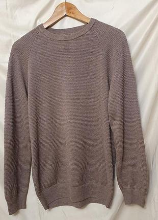 Свитер мужской шелково-хлопковый barbour коллаборация land rover размер s