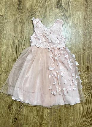 Сукня плаття з метеликами monsoon 7 років