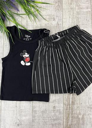 Жіноча піжама топ + шорти primark