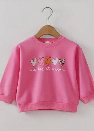 Милый свитшот на девочку 4-5 лет