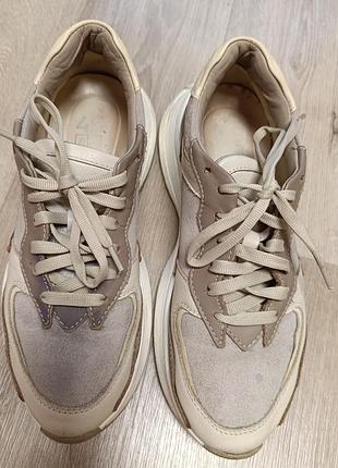 Якісні кросівки жіночі замшеві, р. 39