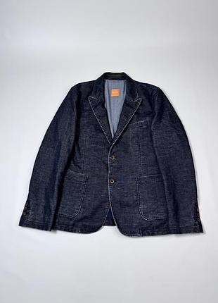 Піджак жакет блейзер hugo boss denim classic чоловічий