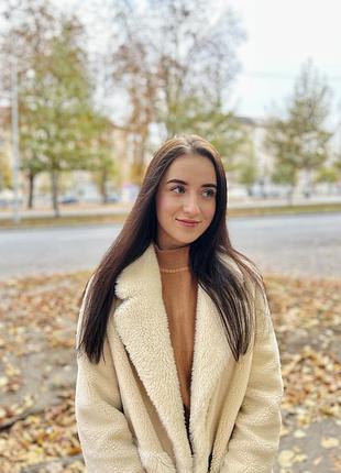 Шубка зі штучного хутра