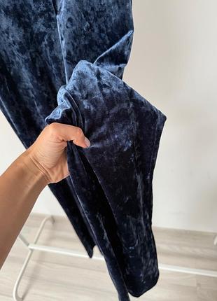 Бархатные брюки zara 4