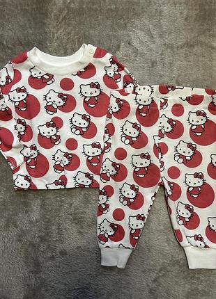 Комлект костюм піжама hello kitty primark