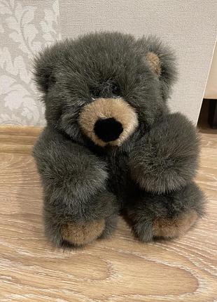 Плюшевый мишка медведь 35см erac teddy коллекционная