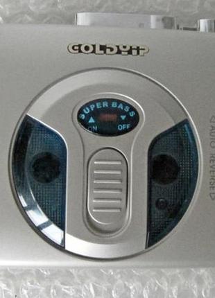 Касетний  плеєр goldyip gl-152 новий з автореверсом і супербасом