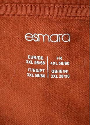 Блуза, лонгслів esmara, бавовна, батал 7