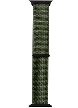 Ремінець nylon для apple watch 42(ser.1-3)/44/45/46/49mm зелений / sequoia