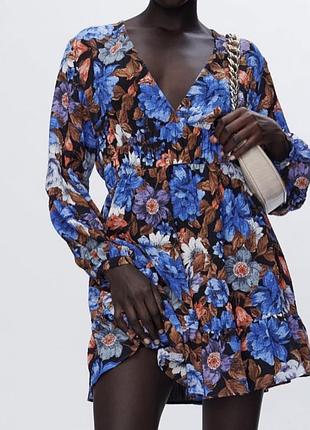 Жіноча літня сукня • повсякденний стиль • розмір s • zara 💙