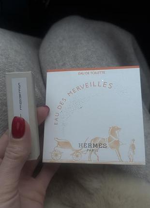 Пробнічки парфум hermes 2 ml та serge 1 ml