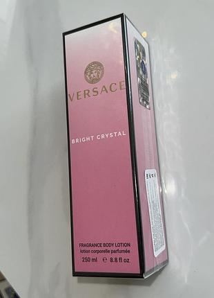 Versace bright crystal лосьйон парфумований крем для тіла версаче шлейфовий аромат