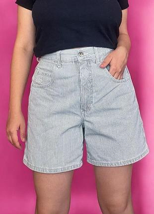 Шорти джинсові у смужку італія