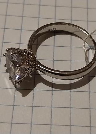 Нове срібне кільце "корона", 925проба,  італія