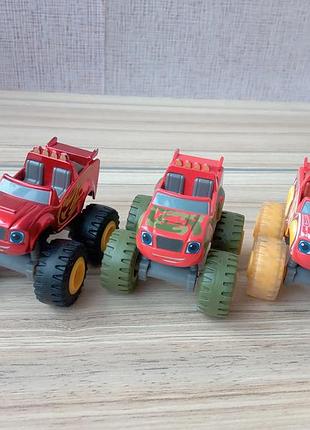 Металлические машинки блеск и чудо машинки blaze &amp; the monster machines