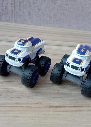 Металеві машинки блиск і чудо машинки blaze & the monster machines
