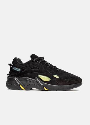 Кроссовки raf Simons cylon-21 black yellow