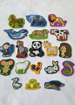 Магнітні фігурки тварин