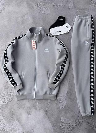 Спортивный костюм kappa лампас зима