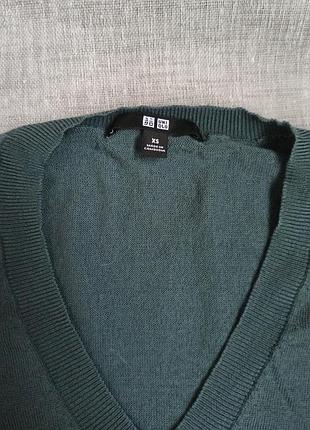 Шерстяной джемпер uniqlo 7