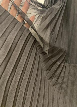 Міді спідниця плісирована dkny
