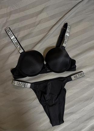 Комплект жіночої білизни viktoria’s secret 75b m