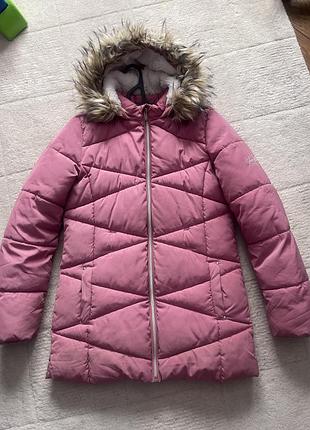 Зимова куртка пальто для дівчинки 10-12 років