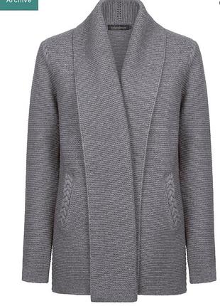 Ирландский кардиган с шерстью