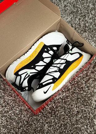 ✔️ 👟 👕 чоловічі кросівки nike acg terra antarktik low gtx white black yellow