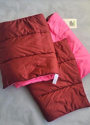 Шарф/ накидка теплый двусторонний george с утеплителем