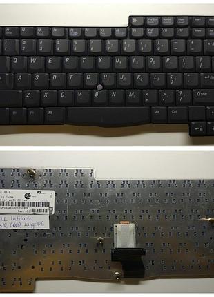 Клавіатура dell latitude c510 / c600 / 2500 / 4000 / 4100 / 4150 / 8000 lang:us black