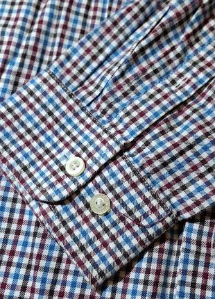 Чоловіча сорочка в клітинку бавовняна