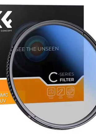 Професiйний світлофільтр k&f concept mcuv nano-c 58mm