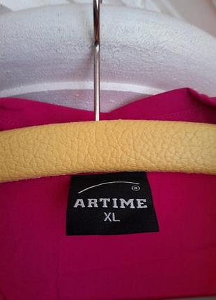 Платье туника малиновая 4