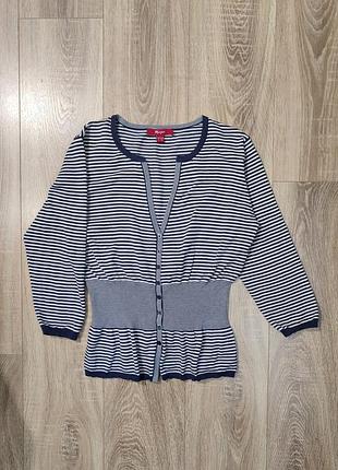Трикотажний кардиган в полоску monsoon