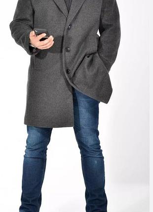 Шерстяное мужское пальто b-chost italy