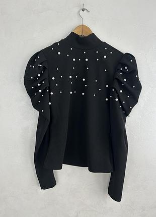 Кофта з перлами