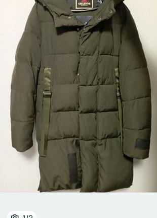 Куртка мужская зимняя удлиненная.